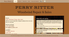 Desktop Screenshot of perryritter.com